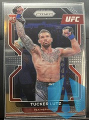 2022 UFC Prizm - Tucker Lutz #144 Rookie RC Silver Base